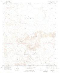Chinde Mesa 1972 topographic map thumbnail
