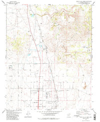 Chino Valley North 1979 topographic map thumbnail