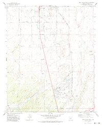 Chino Valley South 1973 topographic map thumbnail