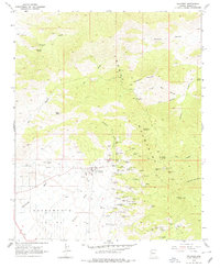 Chloride 1968 topographic map thumbnail