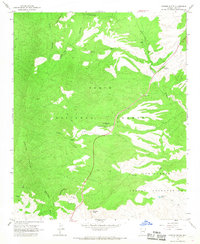 Chrome Butte 1966 topographic map thumbnail