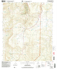 Chrysotile 2004 topographic map thumbnail