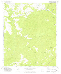 Cibecue Peak 1978 topographic map thumbnail
