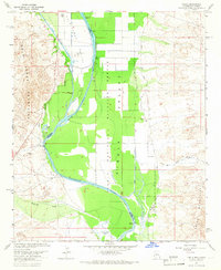 Cibola 1965 topographic map thumbnail