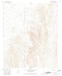 Cibola SE 1965 topographic map thumbnail