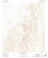 Cibola SE 1965 topographic map thumbnail