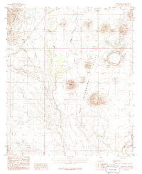Cinder Hill 1985 topographic map thumbnail