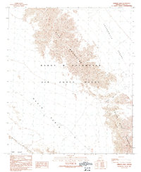 Cipriano Pass 1990 topographic map thumbnail