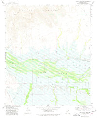 Citrus Valley West 1973 topographic map thumbnail