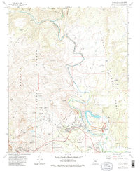 Clarkdale 1973 topographic map thumbnail