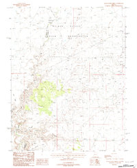 Clear Water Spring 1988 topographic map thumbnail