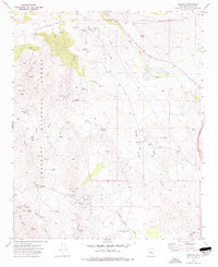 Cleator 1974 topographic map thumbnail