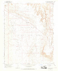 Coal Mine Mesa 1967 topographic map thumbnail