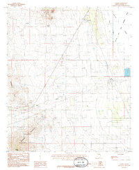 Cochise 1985 topographic map thumbnail