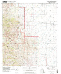 Cochise Stronghold 1996 topographic map thumbnail