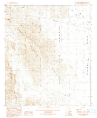 Coffeepot Mountain 1990 topographic map thumbnail