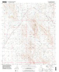 College Peaks 1996 topographic map thumbnail
