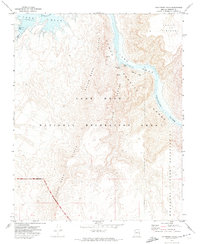 Columbine Falls 1971 topographic map thumbnail