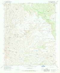 Cooks Mesa 1967 topographic map thumbnail
