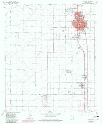 Coolidge 1965 topographic map thumbnail