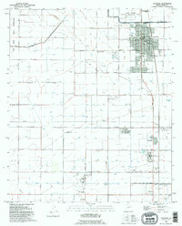 Coolidge 1992 topographic map thumbnail