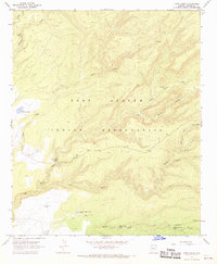 Corn Creek 1967 topographic map thumbnail