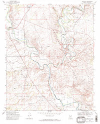 Cornville 1968 topographic map thumbnail