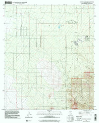 Corona De Tucson 1996 topographic map thumbnail