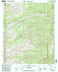 Coronado Mountain 1997 topographic map thumbnail