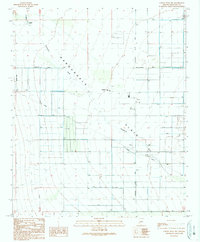 Cortez Peak NW 1990 topographic map thumbnail