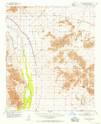 Cotton Center 1951 topographic map thumbnail