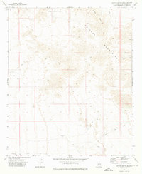 Cotton Center SE 1973 topographic map thumbnail