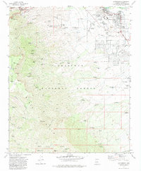 Cottonwood 1973 topographic map thumbnail