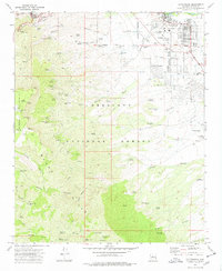 Cottonwood 1973 topographic map thumbnail