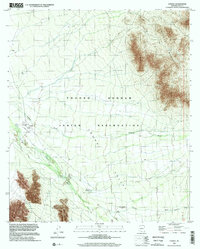 Cowlic 1996 topographic map thumbnail