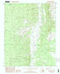 Coyote Buttes 1988 topographic map thumbnail