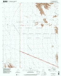 Coyote Water 1996 topographic map thumbnail