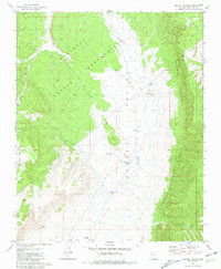 Crater Canyon 1981 topographic map thumbnail