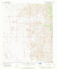 Creamery Canyon 1967 topographic map thumbnail