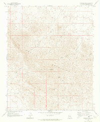 Crossman Peak 1970 topographic map thumbnail