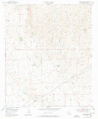 Crozier Peak 1949 topographic map thumbnail
