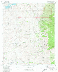Cumero Canyon 1981 topographic map thumbnail