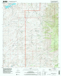 Cumero Canyon 1996 topographic map thumbnail