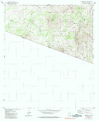 Cumero Mtn 1979 topographic map thumbnail