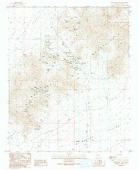 Cunningham Pass 1990 topographic map thumbnail