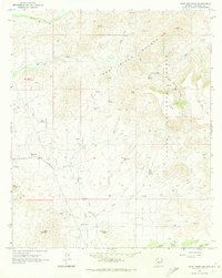 Daisy Mountain 1964 topographic map thumbnail
