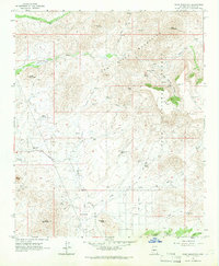 Daisy Mountain 1964 topographic map thumbnail