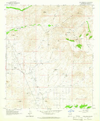 Daisy Mountain 1964 topographic map thumbnail