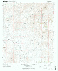 Daisy Mountain 1964 topographic map thumbnail