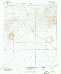 Date Creek Ranch 1967 topographic map thumbnail
